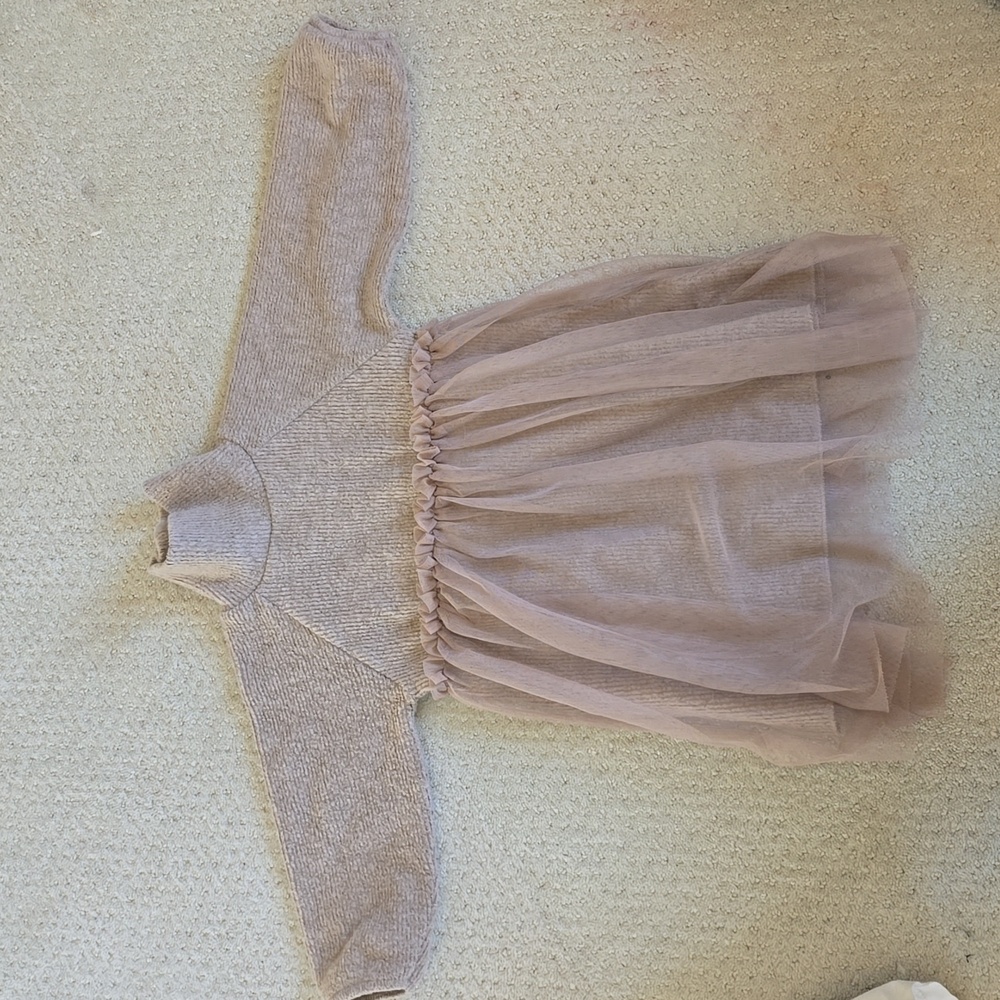 ZARA Tulle Toddler Dress